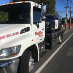 towing car